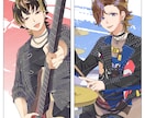 一枚絵イラストを制作します 楽器や銃などの小道具描写もおまかせください イメージ1