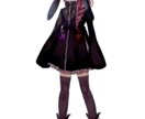 Live2Dパーツ分け可！全身イラスト作ります 可愛らしさとカッコよさを合わせ持ったキャラクタを提案できます イメージ5