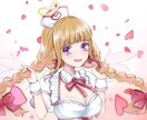 最短24時間仕上げ♡イラスト描きます SNS用アイコン、IRIAM立ち絵など✧*｡商用利用代込み◎ イメージ6
