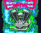 ポップでかっこいいロゴやイラストをデザインします フライヤーやプリントTシャツ、オリジナルロゴを制作したい方へ イメージ7