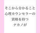 心理カウンセラーがお相手の心理を詳細分析します 相手の本音と嘘、行動原理や恋愛趣向を知って失敗しない恋愛を。 イメージ8