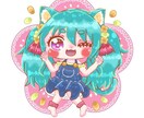 可愛いアイコンやヘッダー描きます オリキャラや版権、似顔絵などをかわいく描きます！ イメージ1