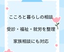 精神疾患・ひきこもり・生活や就労の相談に乗ります 福祉・医療・生活・就労・家族支援を含め、現実的に整理します イメージ1