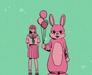 ゆるくて可愛いイラスト描きます 挿絵、アイコン、ヘッダー、ミニキャラなどのイラストを描きます イメージ5