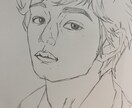 人物画描きます かっこいい系、いかつい系が得意です! イメージ4