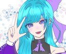 活動者や文字デザインをひきうけられます 文字デザイン 立ち絵 画面隠し 色々相談すれば頑張ります イメージ3