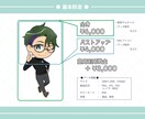 配信・SNS・グッズ◎可愛いミニキャラお描きします 【５名様限定価格】配信・グッズ・SNSで“映える”ミニキャラ イメージ2