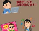最短即日！1分75円から文字起こし承ります YouTube・会議・インタビューの音声データを文章化します イメージ1