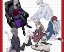 TRPG立ち絵を承ります 細かい相談・オプション選択可！早期納品も◎ イメージ4