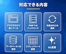 お試し版（PoC）のアプリ・ツールを作ります 1万円・最短即日でお試し版を制作（AI対応可） イメージ3