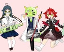 立ち絵、キャラデザを致します あなた用の立ち絵やキャラデザをします イメージ3