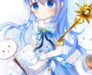 アイコンなどに使える可愛い女の子お描きします 商用利用OK二次利用OK魅力的な1枚をお描きします！ イメージ4