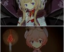 厚塗りで可愛くて雰囲気のあるイラストを制作します SNSアイコン一枚絵MV歌ってみた等様々な用途をお任せ下さい イメージ5