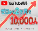 YouTubeチャンネルを伸ばすコンサルします マーケティング戦略・再生数⤴︎・登録者数⤴︎のノウハウ イメージ2