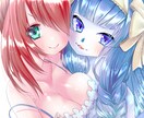 女の子を中心にSNS用アイコン・ヘッダー描きます 動画配信者さんや歌い手さんにオススメです！ イメージ7