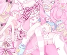 かわいい女の子のイラスト描きます 希望に沿ったイラストを描きます イメージ5
