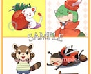 ゆるかわな動物のキャラクターを描きます あなただけのキャラクターをアイコンやイラストに！商用利用〇！ イメージ6