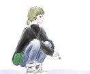 写真・画像をもとにおしゃれイラストを作成します SNSのアイコン、挿絵、大切な方へのプレゼントなどへ♫ イメージ8