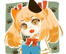 デフォルメ可愛いイラスト描きます ちいさい、ざっくりな可愛いイラストです イメージ6