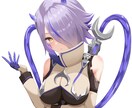 Vtuber必見 X、サムネ用イラスト描きます おはVや配信サムネで使えるイラストを描きます イメージ1