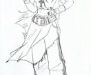 キャラクターのラフ+簡易着色描きます 細部までこだわる世界観重視のキャラをデザインします！ イメージ5