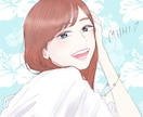 写真から似顔絵作成致します 似てる！かわいい！リアルだけどちゃんとかわいい似顔絵作成。 イメージ3