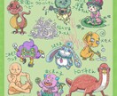 フシギでヘンなキャラクターをデザインします 不気味？不思議？でもどこか愛くるしい雰囲気が好きなかたに イメージ4