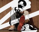 絵のアウトラインのようなオシャレイラストを描きます フロマージュ君や、韓国でよく見られる絵などを描きます！ イメージ4