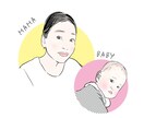 お試しキャンペーン！SNSアイコン似顔絵描きます SNSアイコンやチャットアイコンなどに似顔絵イラスト描きます イメージ2