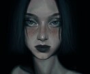 生きてる瞳を心がけます〜あなたのアイコン描きます リアルなテイストのアイコンを丁寧な着色で描きます！ イメージ2
