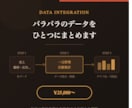 バラバラのデータを一元管理する仕組みを作ります 手作業の集計から解放される自動化を構築 イメージ1
