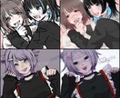 SNS等で使用出来るアイコンを作成します 絵柄はプロフィールのポートフォリオをご覧下さい イメージ3