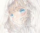 透明感あふれる可愛いアイコンお描きします 可愛いアイコン制作いたします♪ イメージ2