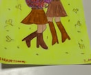 AKARI&TOMOMIフルカラー提供致しますます AKARI&TOMOMIフルオールカラー、描きます。 イメージ4