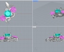 ジュエリーCADデザイン製作承ります ジュエリーCAD製作お困りでしょうか？ イメージ1