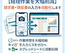 請求書・領収書の入力をゼロにします アップロードするだけで自動入力＆管理 イメージ1