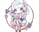 商用利用可！！デフォルメイラストを描きます リテイク無制限！かわいい女の子が得意です✨ イメージ5