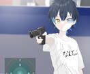 イラスト作成致します 1枚絵、配信用サムネや歌ってみた動画のサムネ等 イメージ3
