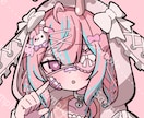格安で可愛いイラスト全般描きます アイコン、ヘッダー、立ち絵などのイラストを格安で描きます！ イメージ4
