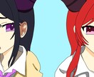 商用◯ぴったりなイラストを描きます 歌ってみたなどのサムネイルを制作します イメージ4