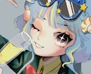 グッズ化可!かわいいSNSアイコン・SD作成します グッズ化やサムネ作り・アイコンなどにお使いください イメージ2