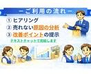 接客で売れない原因を分析し改善策を提案します 「なぜ売れないのか？」を具体的に言語化します イメージ5