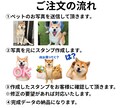 ペットの写真からLINEスタンプ作成します 世界にひとつの可愛いスタンプ作ります イメージ6