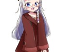 動画制作などで使用する立ち絵描きます オリジナルキャラもお任せください!! イメージ6