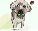 うちの子◦ペット写真の似顔絵を描きます わんちゃんねこちゃん爬虫類、いきものなんでもお待ちしています イメージ5