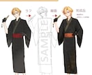 アイコン、全身立ち絵もご要望にお応えします ･SNS用やサムネイルに使える色鮮やかなイラストを描きます♪ イメージ2