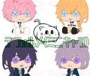 お好みのイラスト制作承ります 立ち絵・アイコン・グッズ用などに！ イメージ8