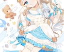 目に留まるような可愛いイラストを制作いたします 厚塗り、 SNSアイコン　一枚絵お描きします イメージ7