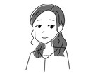 シンプル・ゆるかわいいイラストを描きます SNSのアイコンにおすすめです♪ イメージ1