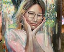 写真をもとに温かみのある油絵を描きます 写真には残さない空気感を油絵で イメージ6